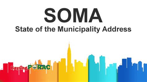 1st year State of Municipality Address of Mayor .